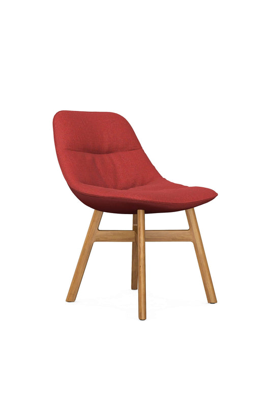 Mishell Soft Chair Wooden Legs