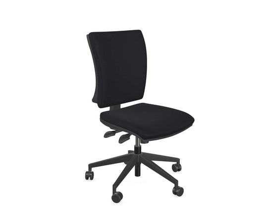 OG2 High Backrest Black Frame Swivel Task Chair