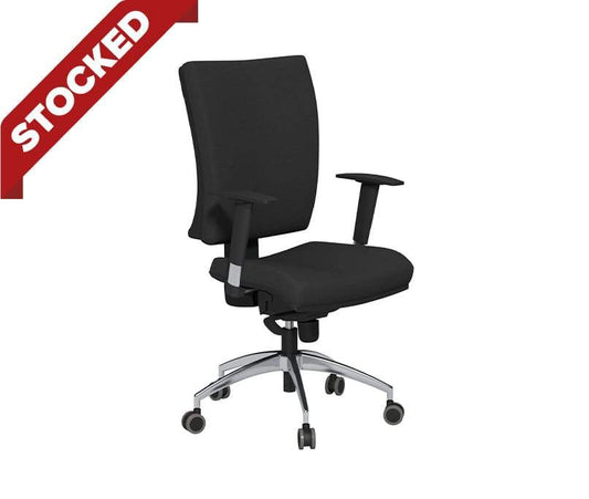 OG3 High Backrest Chrome Frame Swivel Task Chair