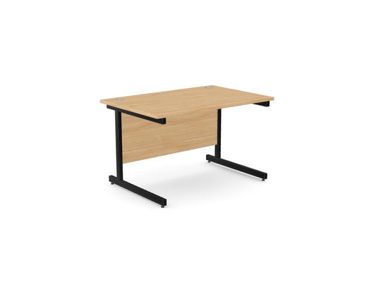 Ashford Metal Leg Straight Desk 800 - Custom Design Ref: 8TLOGA