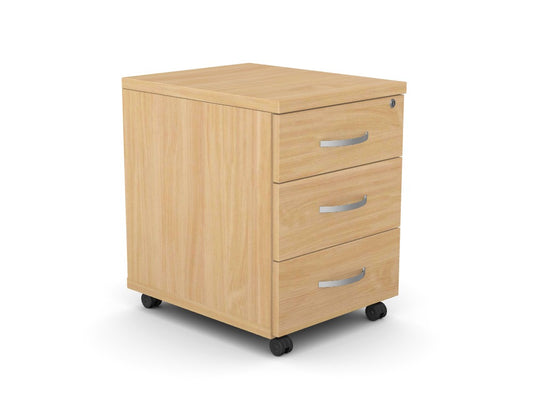 Kito Mobile Pedestal 3 Drawers - Custom Design Ref: DTEECP