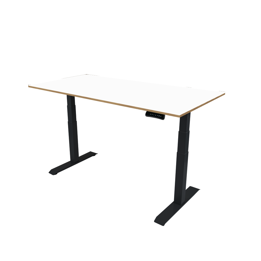 R800 Sit Stand Desk 1785x800mm White top