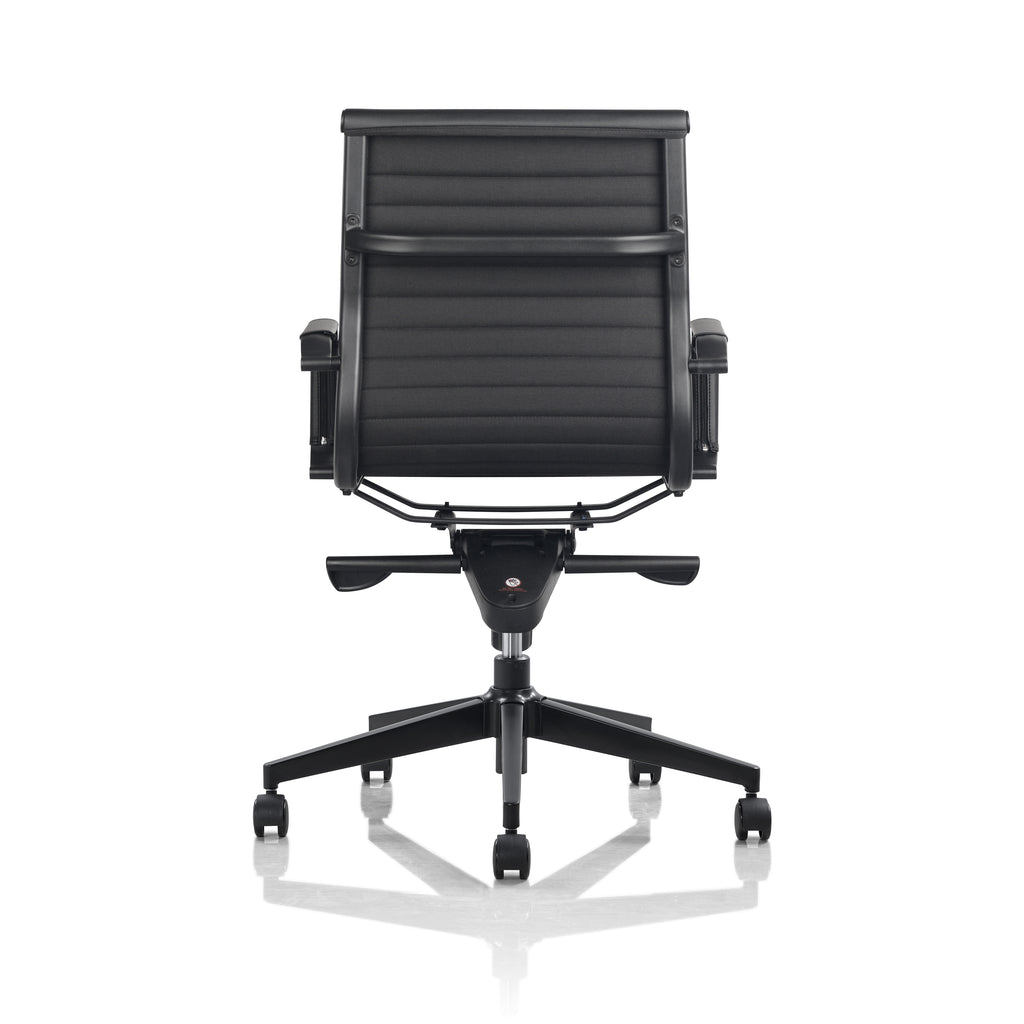 Milan Black Edition Medium Back Executive Chair