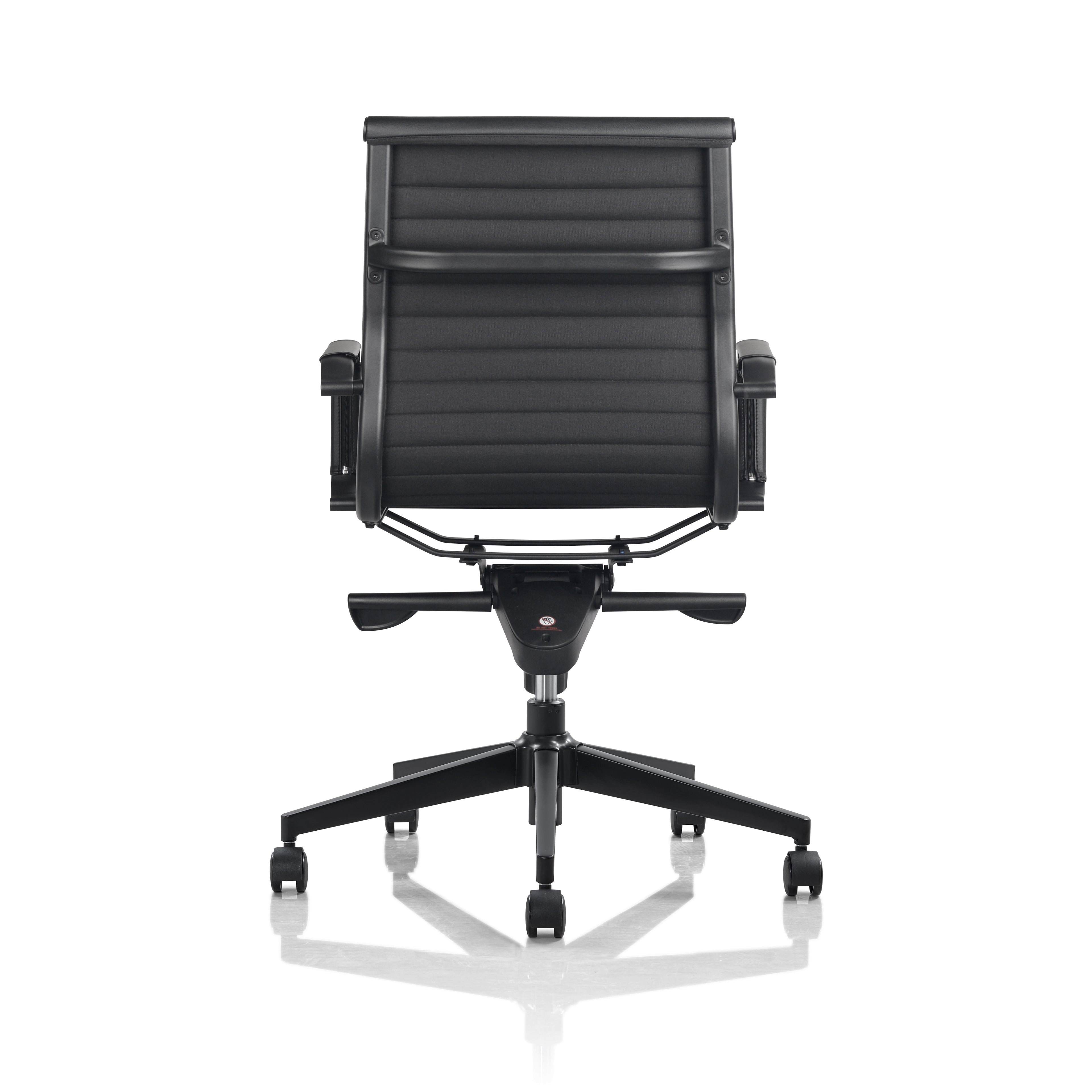 Milan Black Edition Medium Back Executive Chair