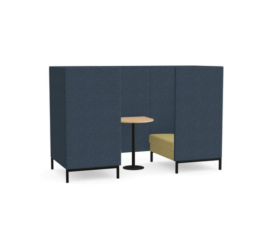 Platinum Office Booth Two Seater