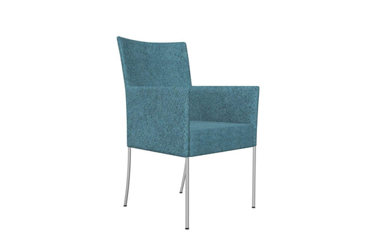 Time 4-Legged Meeting/Dining Chair with Arms